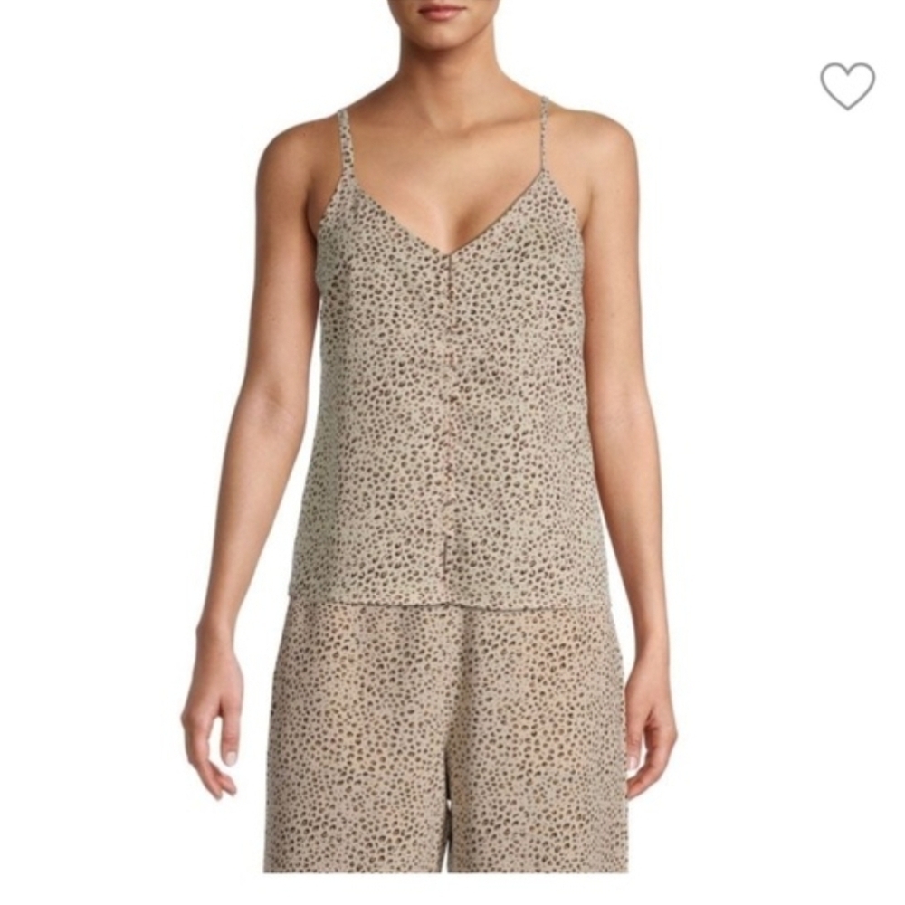 Sanctuary Animal Print V-Neck Cami